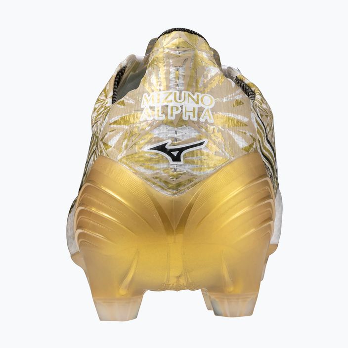 Vyriški futbolo batai Mizuno Αlpha Japan Md white/ge gold/black 11