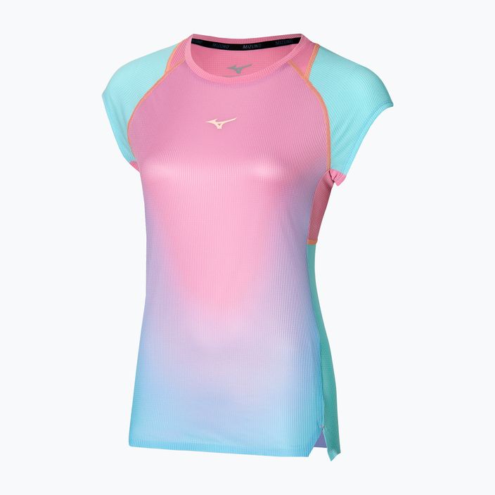 Moteriški bėgimo marškinėliai Mizuno Aero Tee lilac chiffon