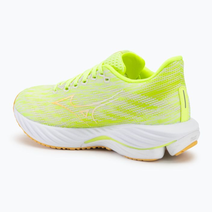 Moteriški bėgimo batai Mizuno Wave Rider 28 mizuno neo lime/flax/mizuno snow white 3