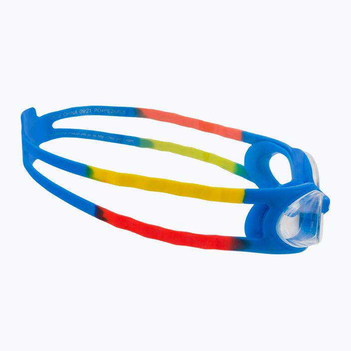 Nike Easy Fit skaidrūs/mėlyni vaikiški plaukimo akiniai NESSB166-401 3