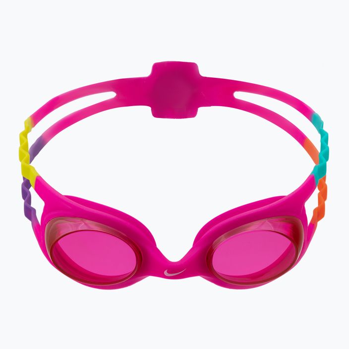 Nike Easy Fit rožinės spalvos vaikiški plaukimo akiniai NESSB166-656 2