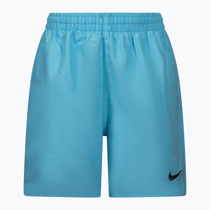 Nike Essential 4" Volley šviesiai mėlyni vaikiški maudymosi šortai NESSB866-447