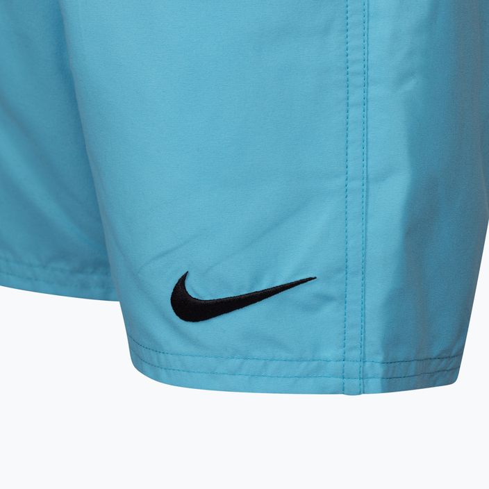 Nike Essential 4" Volley šviesiai mėlyni vaikiški maudymosi šortai NESSB866-447 3