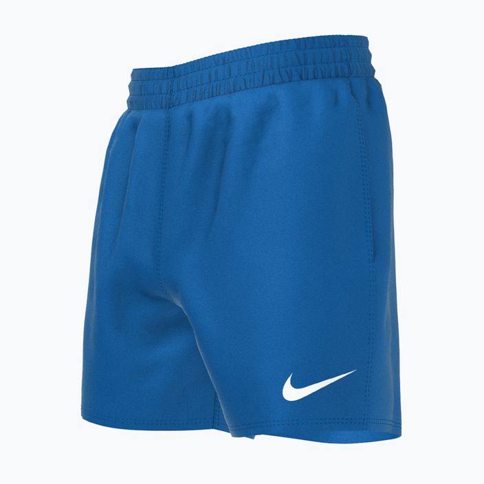Nike Essential 4" Volley vaikiški maudymosi šortai mėlyni NESSB866-447 4
