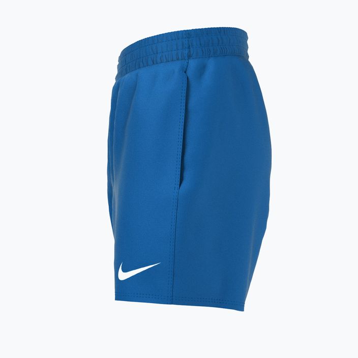 Nike Essential 4" Volley vaikiški maudymosi šortai mėlyni NESSB866-447 5