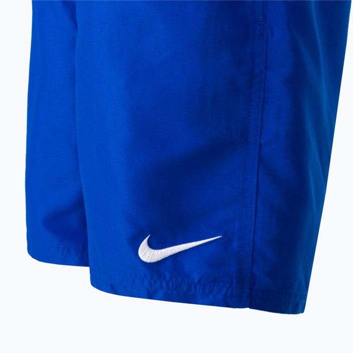 Nike Essential 4" Volley vaikiški maudymosi šortai mėlyni NESSB866-447 3