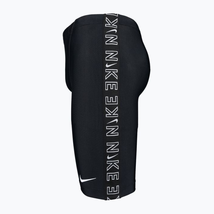 Vyriška Nike logotipo juosta Swim Jammer black NESSB132-001 3