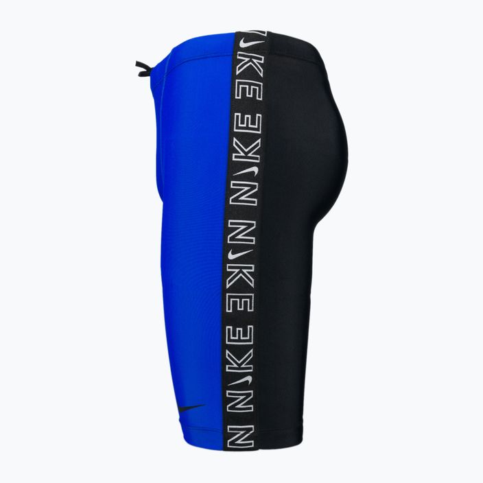 Vyriška Nike logotipo juosta Swim Jammer blue NESSB132-416 3