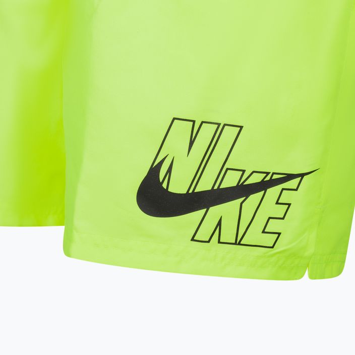 Vyriški Nike Logo Solid 5" Volley maudymosi šortai geltoni NESSA566-737 3