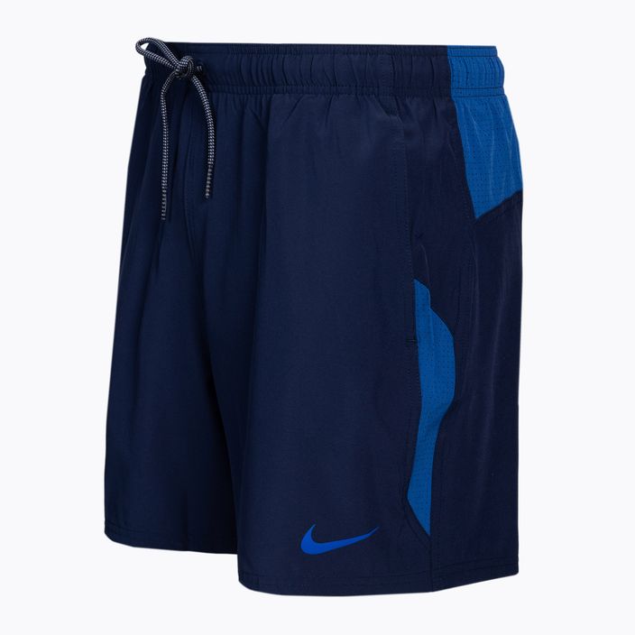 Vyriški maudymosi šortai Nike Contend 5" Volley tamsiai mėlyni NESSB500-440 3