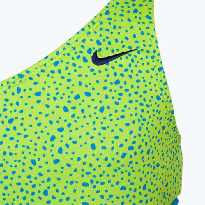 Vaikiškas dviejų dalių maudymosi kostiumėlis Nike Water Dots Asymmetrical blue NESSC725-458 3