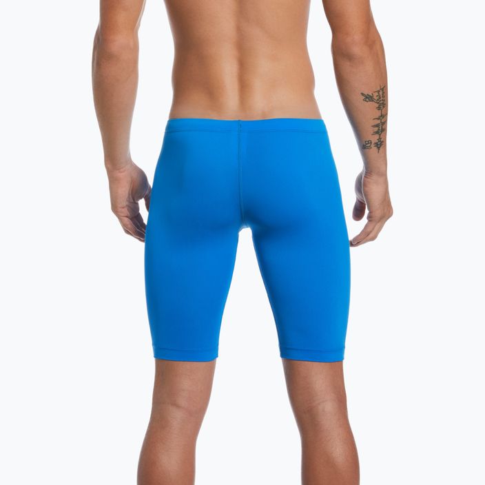 Vyriškas Nike Hydrastrong vientisas plaukimo džemperis blue NESSA006-458 9