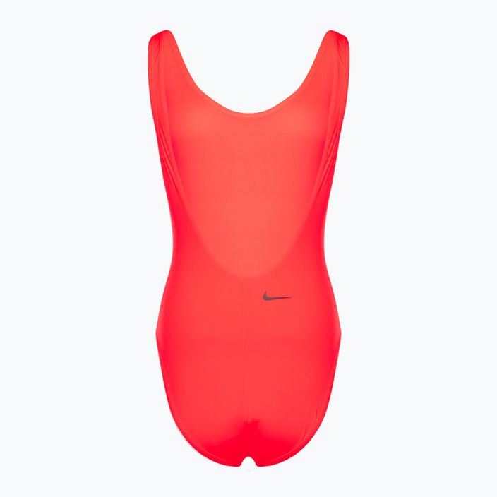 Moteriškas vientisas maudymosi kostiumėlis Nike Multi Logo bright crimson 2