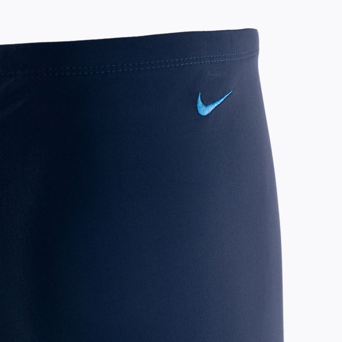Vyriški Nike Jdi Swoosh Square Leg maudymosi bokseriai tamsiai mėlyni NESSC581-440 4
