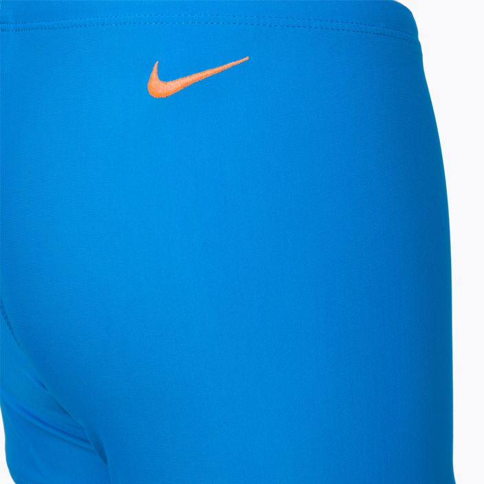 Nike Jdi Swoosh Aquashort vaikiškos maudymosi kelnaitės, mėlynos NESSC854-458 4