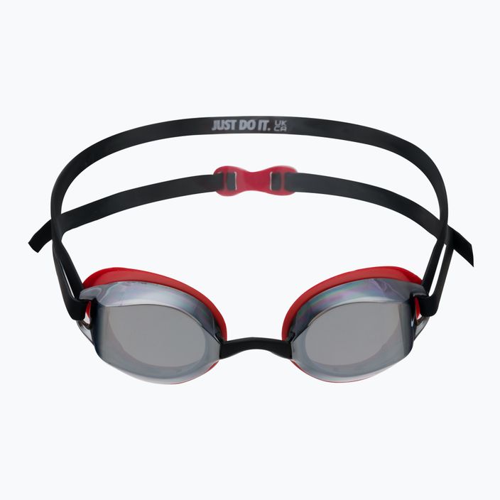 Nike Legacy Mirror raudoni/juodi plaukimo akiniai NESSA178-931 2