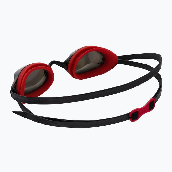 Nike Legacy Mirror raudoni/juodi plaukimo akiniai NESSA178-931 4