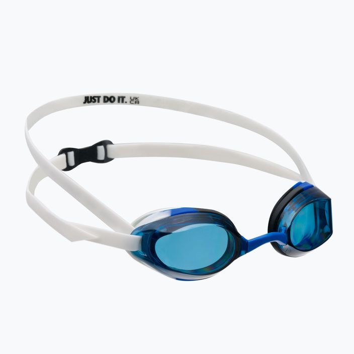 Nike Legacy vaikiški plaukimo akiniai mėlyni NESSC166-400