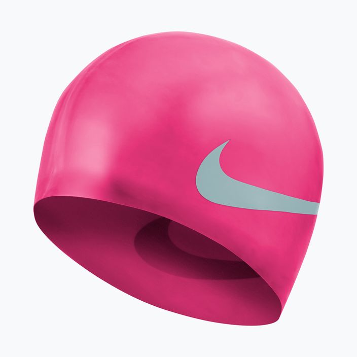 Nike Big Swoosh rožinė plaukimo kepuraitė NESS8163-672 2