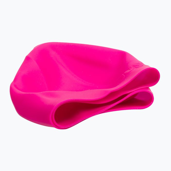 Nike silikoninė ilgų plaukų plaukimo kepuraitė rožinė NESSA198-672 4