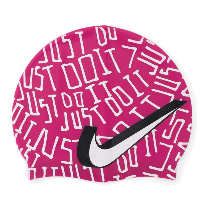 Nike Jdi Scribble Graphic 2 plaukimo kepurė rožinė NESSC159-672 2
