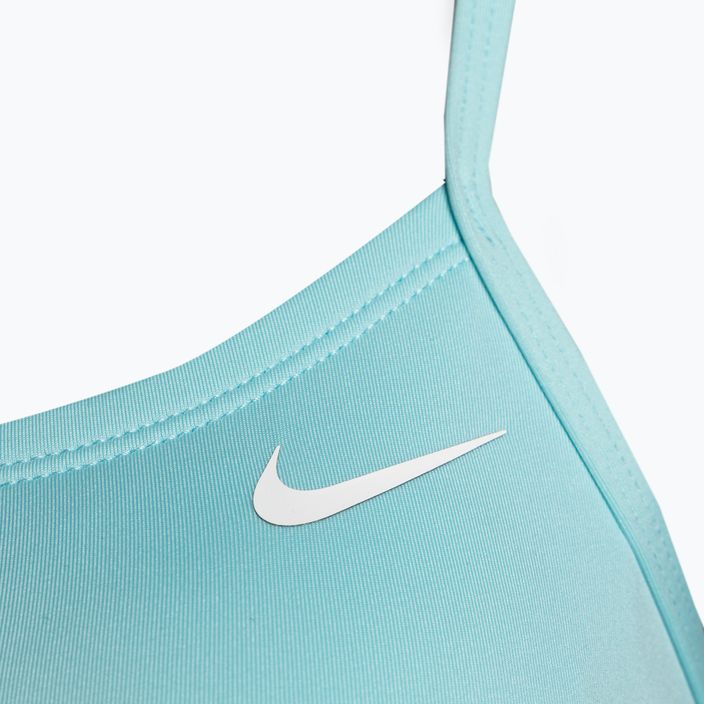 Moteriškas dviejų dalių maudymosi kostiumėlis Nike Essential Sports Bikini blue NESSA211-437 3