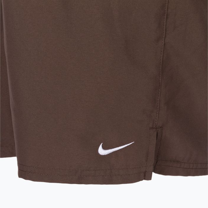 Vyriški Nike Essential 7" Volley maudymosi šortai rudi NESSA559-046 3
