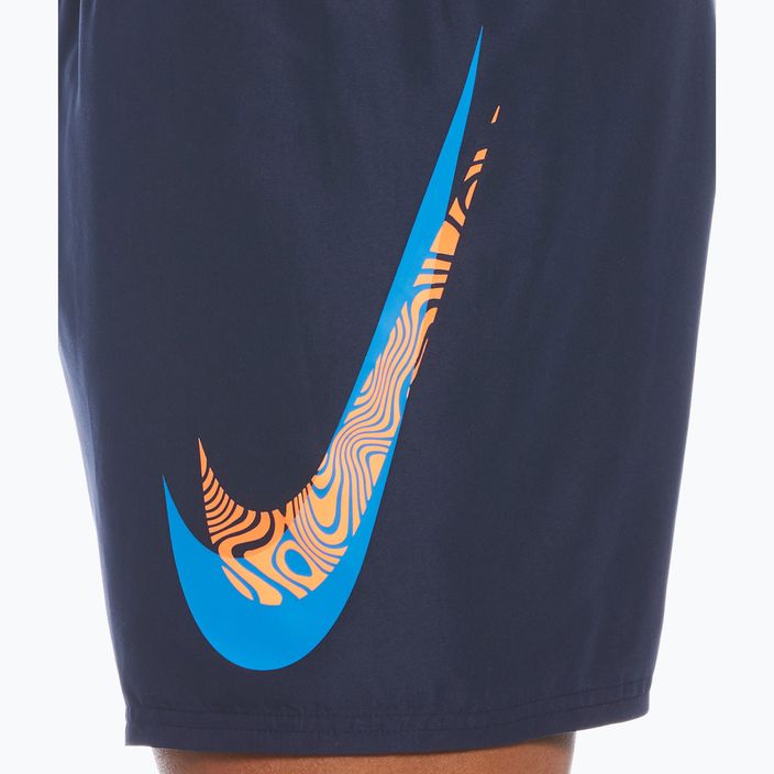 Vyriški "Nike Liquify Swoosh 5" Volley" maudymosi šortai tamsiai mėlyni NESSC611-440 3