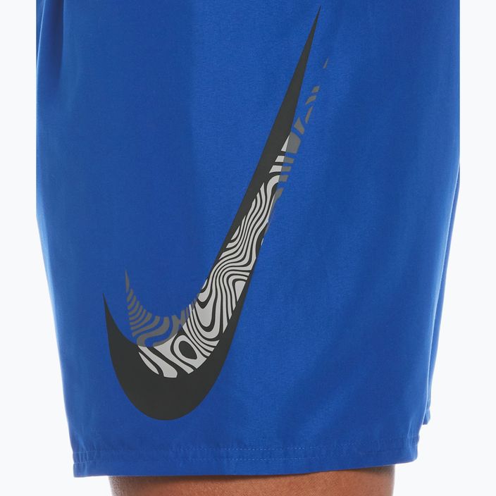 Vyriški "Nike Liquify Swoosh 5" Volley" maudymosi šortai mėlyni NESSC611-494 3