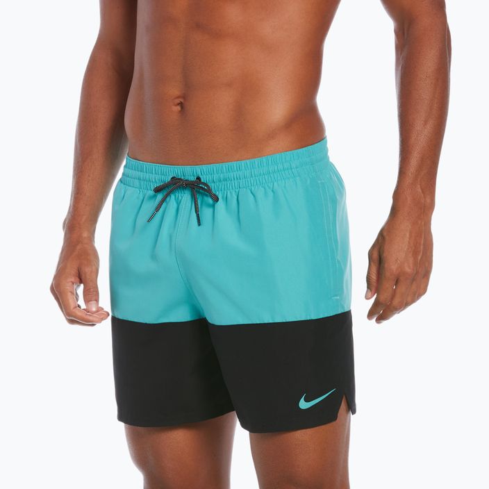 Vyriški "Nike Split 5" Volley" maudymosi šortai mėlyni/juodi NESSB451-339 5