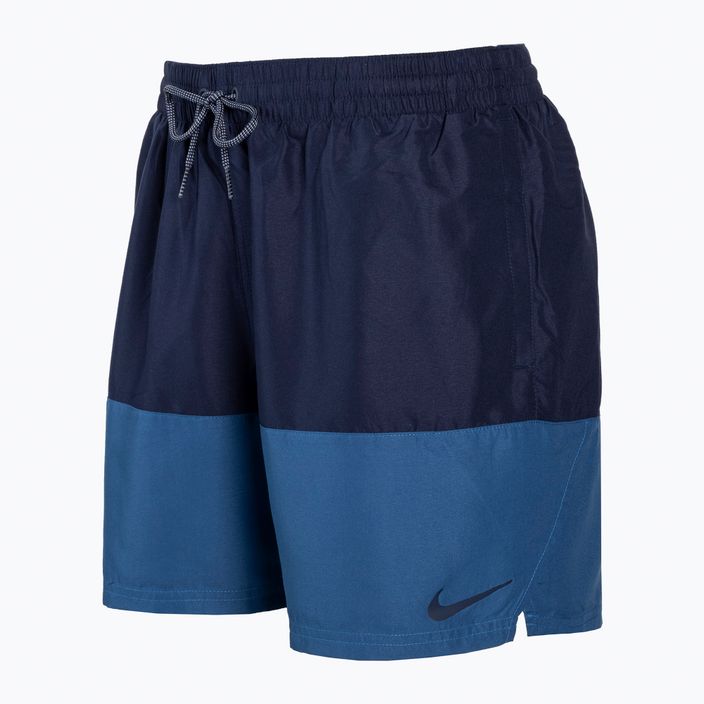 Vyriški maudymosi šortai Nike Split 5" Volley tamsiai mėlyni NESSB451-444 2