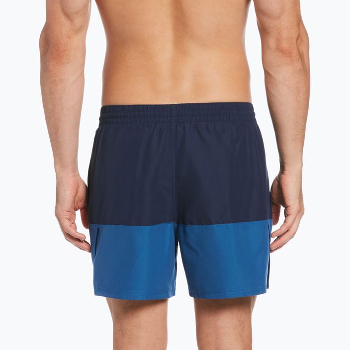 Vyriški maudymosi šortai Nike Split 5" Volley tamsiai mėlyni NESSB451-444 7