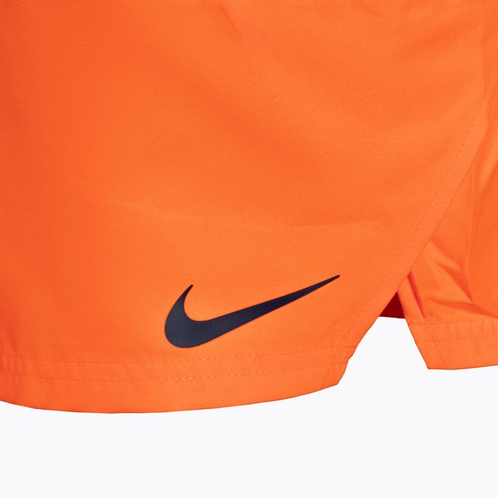 Vyriški "Nike Split 5" Volley" maudymosi šortai tamsiai mėlynos ir oranžinės spalvos NESSB451-822 4