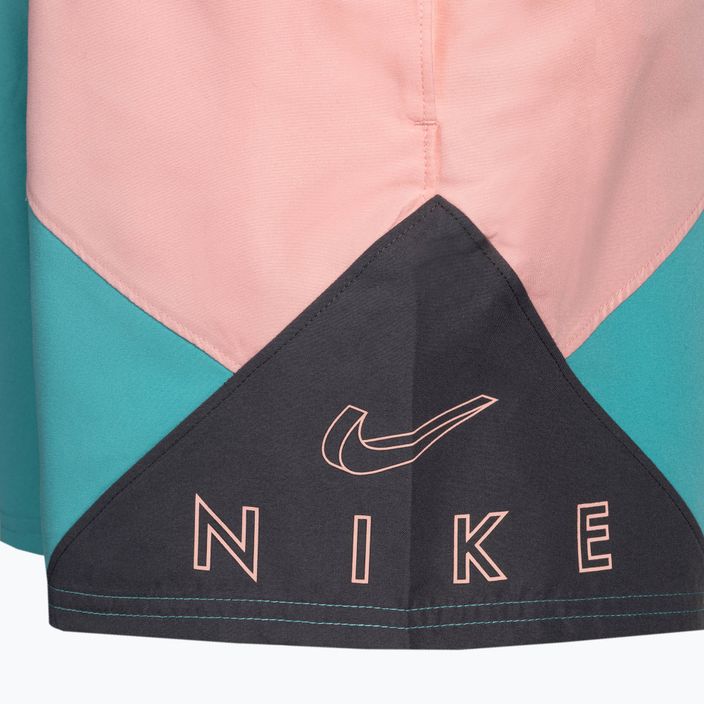 Vyriški maudymosi šortai Nike Logo 5" Volley pilkos spalvos NESSC470-018 4