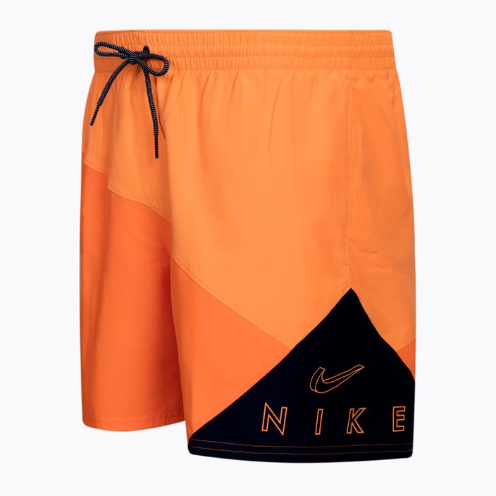 Vyriški Nike Logo 5" Volley maudymosi šortai mėlyni NESSC470-440 3