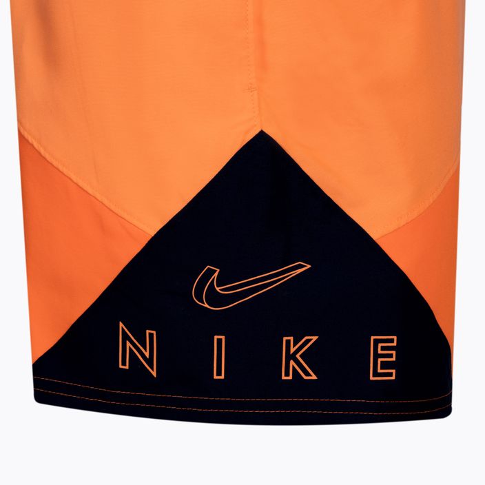 Vyriški Nike Logo 5" Volley maudymosi šortai mėlyni NESSC470-440 4