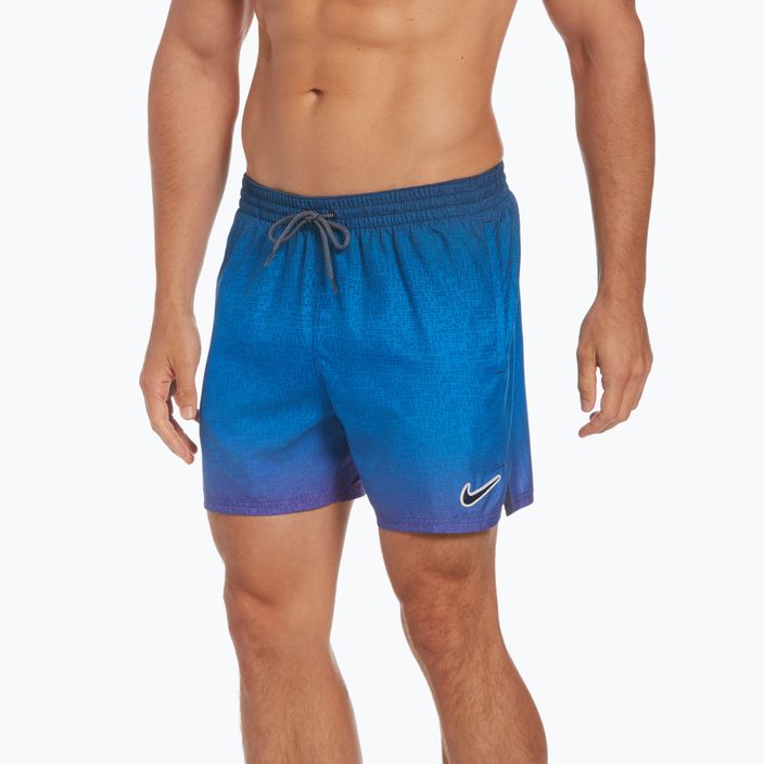 Vyriški "Nike Jdi Fade 5" Volley" maudymosi šortai violetinės spalvos NESSC479-593 5