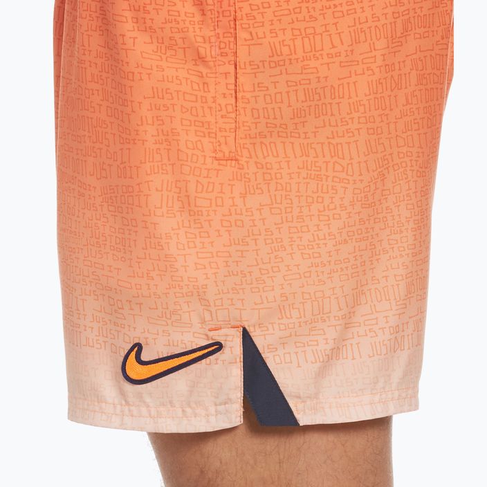 Vyriški maudymosi šortai Nike Jdi Fade 5" Volley orange NESSC479-817 7
