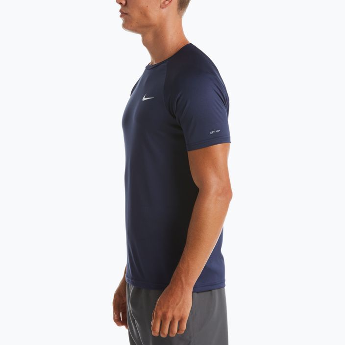 Vyriški Nike Essential treniruočių marškinėliai tamsiai mėlyni NESSA586-440 11