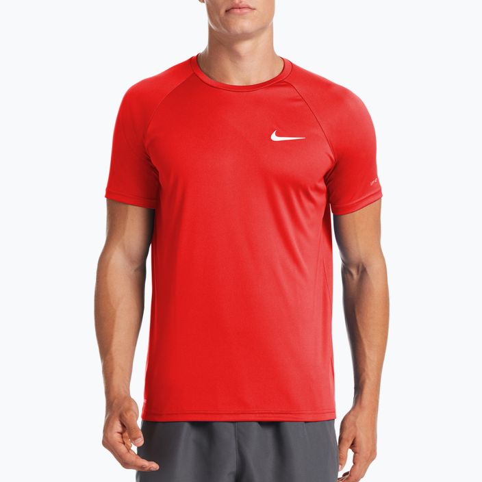 Vyriški Nike Essential treniruočių marškinėliai raudoni NESSA586-614 7