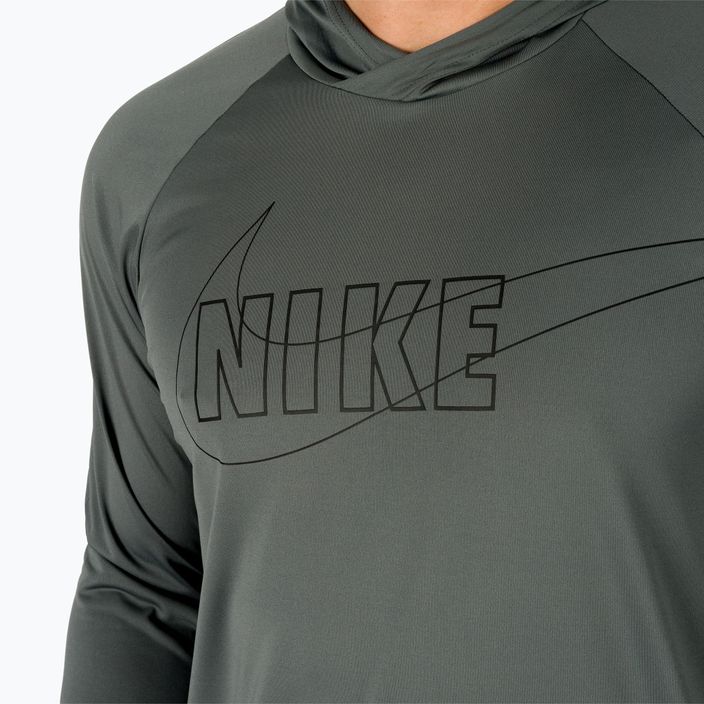 Vyriški treniruočių marškinėliai Nike Outline Logo pilka NESSC667-018 6