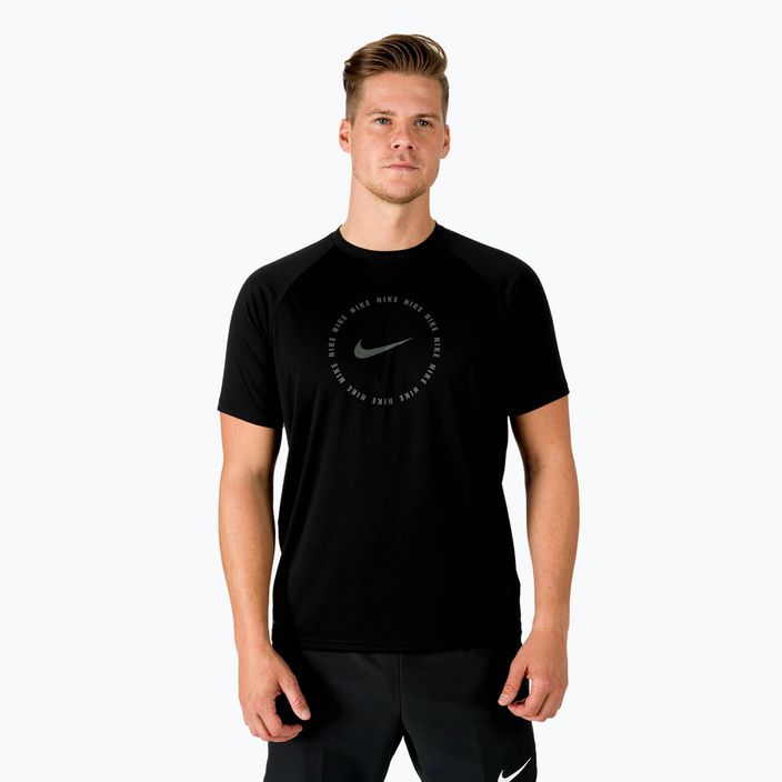 Vyriški treniruočių marškinėliai Nike Ring Logo black NESSC666-001