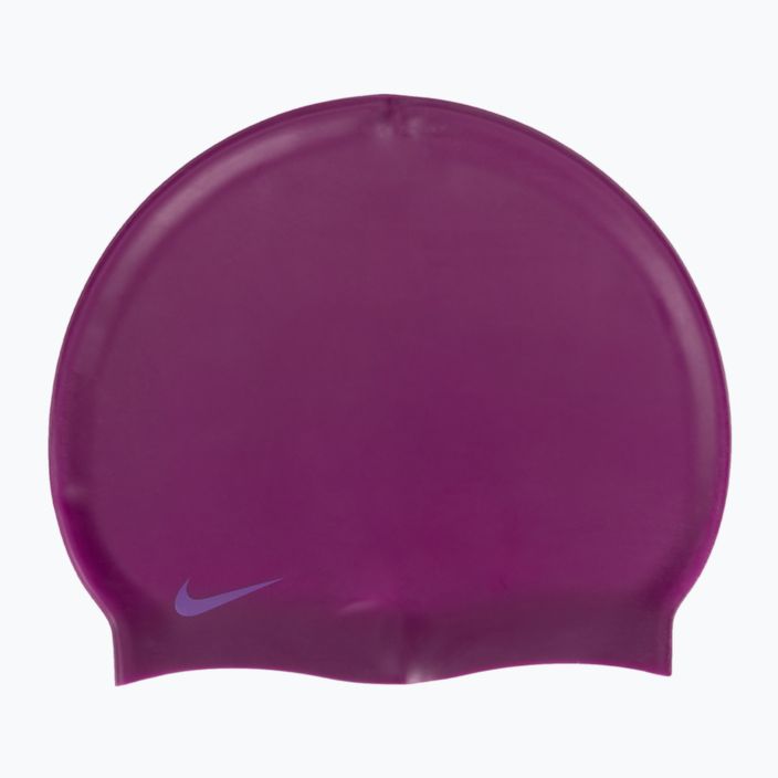 Nike kieta silikoninė plaukimo kepuraitė violetinė 93060-668