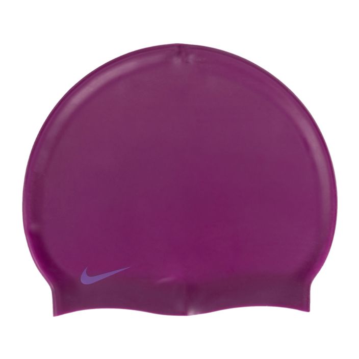 Nike kieta silikoninė plaukimo kepuraitė violetinė 93060-668 2