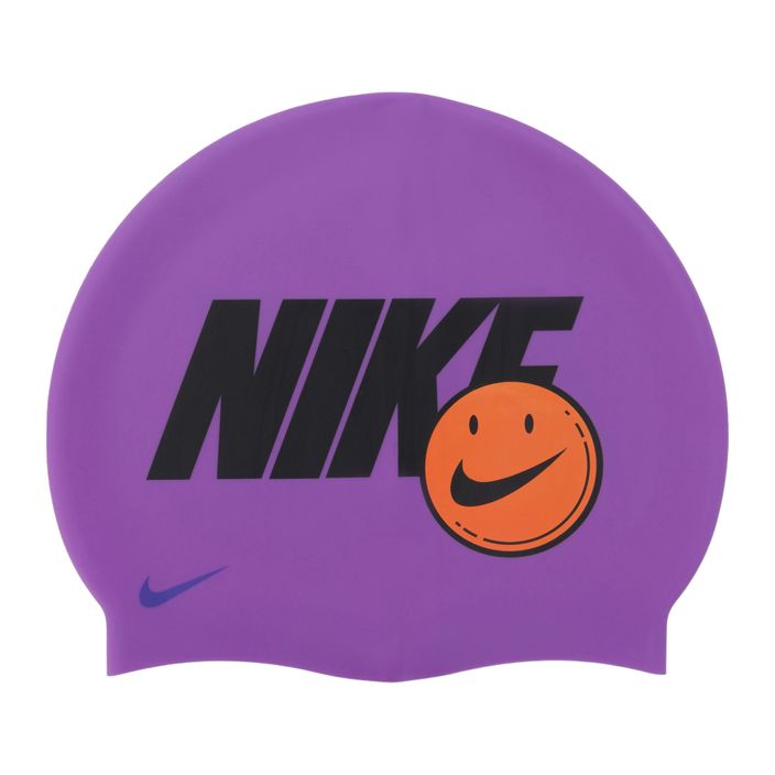 Nike Have A Nike Day Graphic 7 plaukimo kepuraitė violetinė NESSC164-510 2