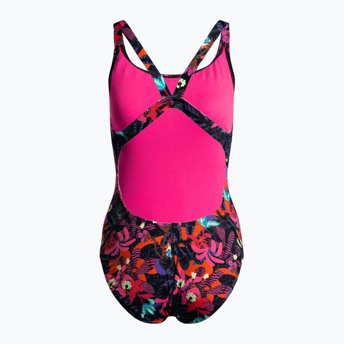 Moteriškas vientisas maudymosi kostiumėlis Nike Multiple Print Fastback pink NESSC050-678 2