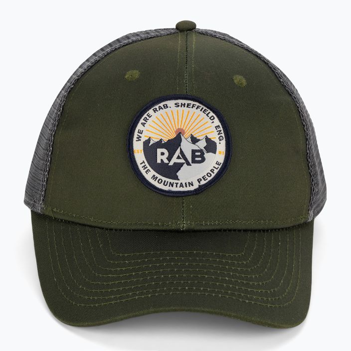 Rab Ten4 beisbolo kepurė žalia QAB-42 4
