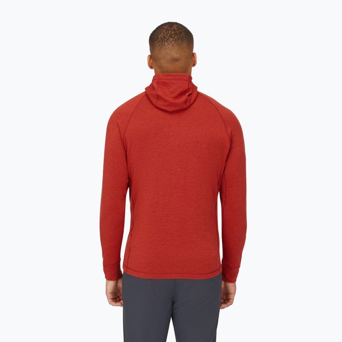 Vyriškas džemperis Rab Nexus Hoody tuscan red 4