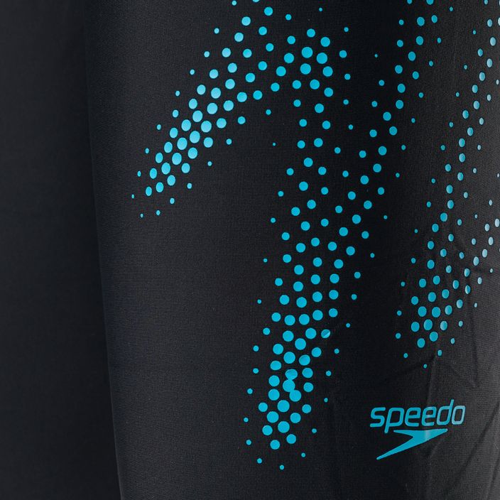 Speedo Hyper Boom logotipas Vaikų plaukimo marškinėliai juodi 8-00315515182 3