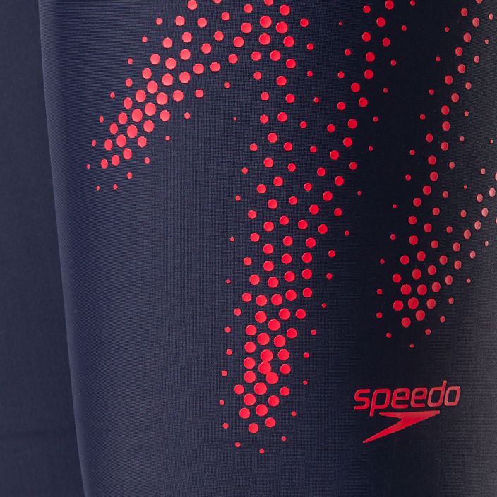 Speedo Hyper Boom Logo Placement Vaikų plaukimo marškinėliai tamsiai mėlyni 8-00315515183 3